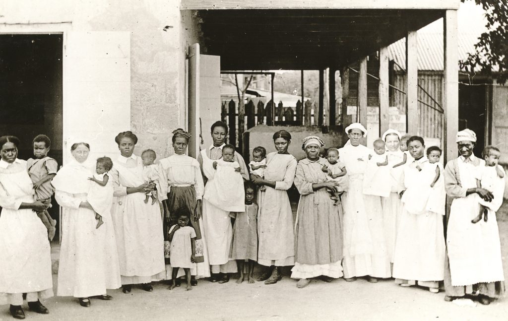 Image from the orphanage of the Danish Deaconess Community (Diakonissestiftelsen) in Frederiksted.