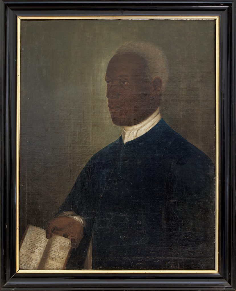 Painting of the slave Cornelius.